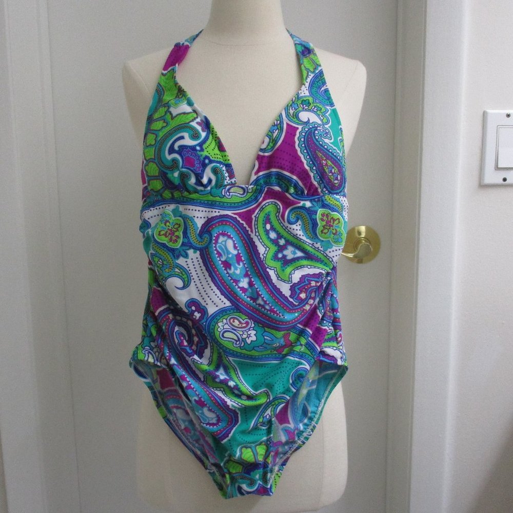 ALLEN B. One Piece Bathing Suit - Size 4
